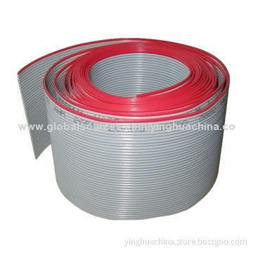 Rainbow Flat Cable, OKI, 28AWG, 1.27PH, 7/0.127TS Tinned Copper Conductor, PVC 105CNew